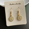 Korean Flower Charm Earings